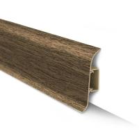 Коллекция плинтусов «КЛАССИК» 291 Орех, 55 мм