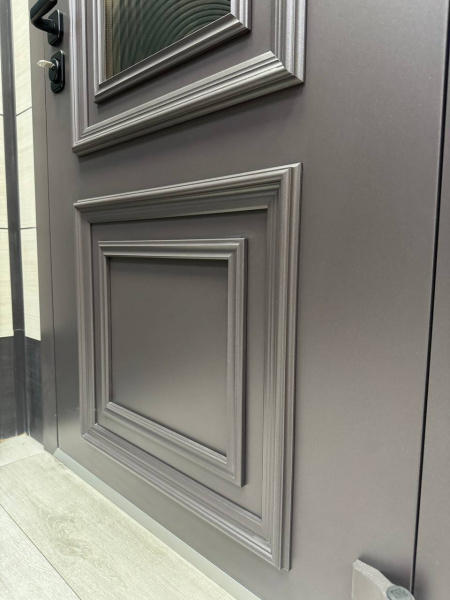 ИСЛАНДИЯ 8019 ШОКОЛАД / 9016 БЕЛЫЙ (ТЕРМОРАЗРЫВ)