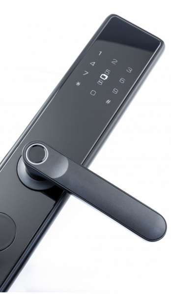 ЭЛЕКТРОННЫЙ ДВЕРНОЙ ЗАМОК С ОТПЕЧАТКОМ ПАЛЬЦА SANYO Т100 DM 60  TTLOCK