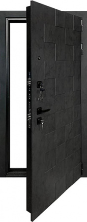 QUADRO (КВАДРО) БЕТОН ГРАФИТ ТЁМНЫЙ(ЗЕРКАЛО)