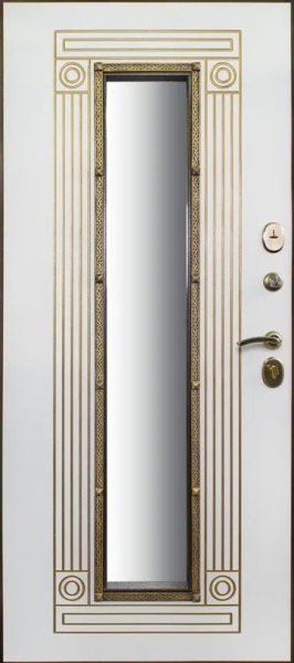 КОВКА МАКСИ БЕЛЫЙ ПАТИНА ЗОЛОТО